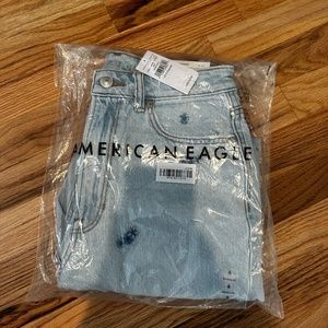 Brand New Embroidered Mom Jeans
